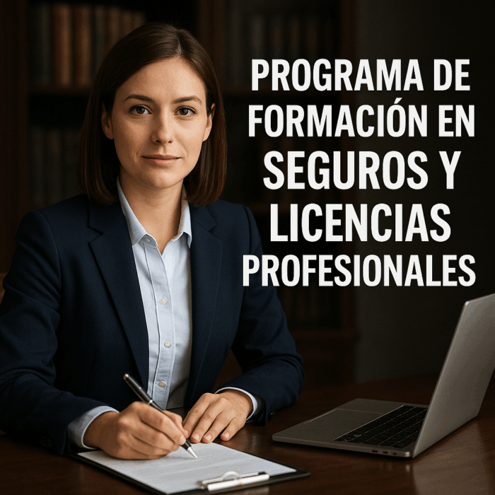 Programa de Formación en Seguros y Licencias Profesionales