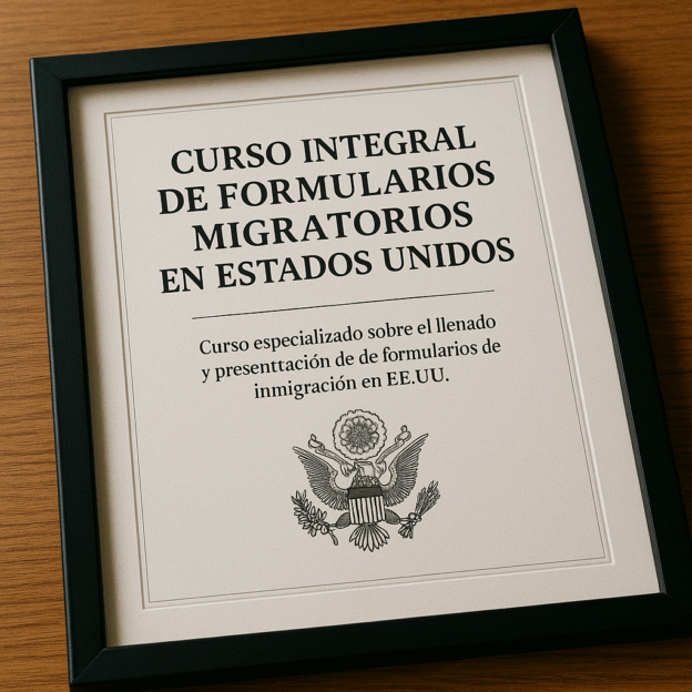 Curso Integral de Formularios Migratorios en Estados Unidos