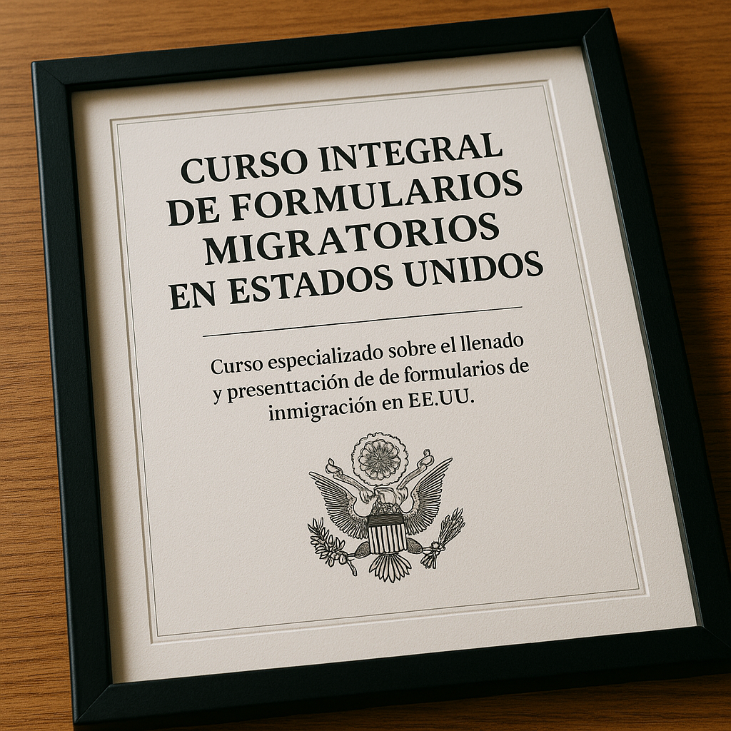 Curso Integral de Formularios Migratorios