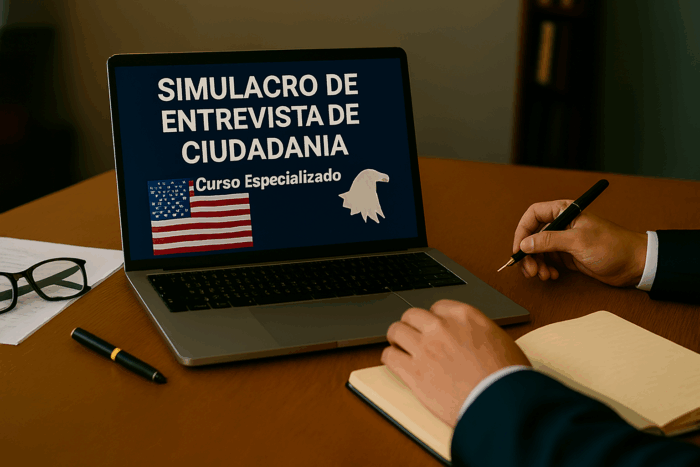 Simulacro de entrevista de ciudadanía